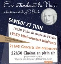 En attendant la Nuit à la découverte de JS. Bach. Le samedi 27 juin 2015 à Carquefou. Loire-Atlantique.  18H30
